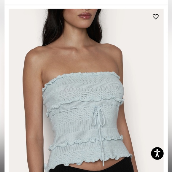 NWT Danielle Guizio Tube Top size S - Picture 2 of 6